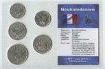 Neukaledonien New Caledonia 1 Franc - 20 Francs KMS GN656a - Kursmünzensatz Coin Mint Set -