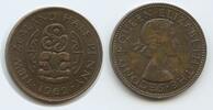 Neuseeland Half Penny (½ Penny) G11792 - A Hei-tiki - Elizabeth II. 1952-2022 New Zealand -