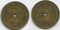 Deutsches Reich Karlsruhe Wertmarke 20 Pfennig Konsumsvereinsmarke T688 - Lebensbedürfniss-Vereins E.G. Karlsruhe -