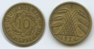 Deutsches Reich Weimar 10 Reichspfennig S0395 - Germany Weimar Republic -