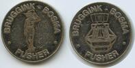 Niederlande Wertmarke Jeton Token Automatenmarke G11910 - Bruggink Bosma Pusher - Netherlands -