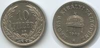 Ungarn Magyar Királyi Váltó Kaiserreich Österreich 10 Filler G14773 - Franz Joseph I. 1848-1916 Hungary -