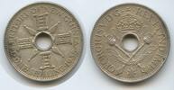 Britisch Neuguinea 1 Shilling Silber G12934 - King George V. 1915-1936 New Guinea -