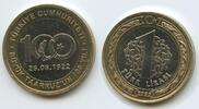 Türkei 1 Lira (1 Türk Lirası) G3496 - 100th Anniversary of the Great Offensive Turkey -