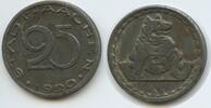 Stadt Aachen Rheinprovinz 25 Pfennig Notgeld G5002 - sitzender Bär Kriegsnotgeld -