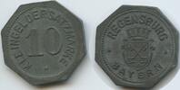 Deutsches Reich Bayern 10 Pfennig Notgeld G8951 - Stadt Regensburg -