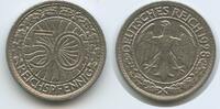 Deutsches Reich Weimar 50 Reichspfennig S0302 - Germany Weimar Republic -