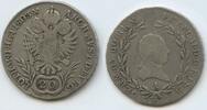 Österreich Kaiserreich Wien 20 Kreuzer Silber H0358 - Franz II. 1792-1835 Austria -