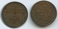 Tschechoslowakei 10 Haleru (10 Haléřů) G15874 - Czechoslovakia Czechoslovak Republic -