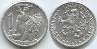 Tschechoslowakei 1 Koruna G0590 - Czechoslovakia Czechoslovak Republic -