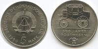 Deutsche Demokratische Republik 5 Mark G10552 - DDR Postkutsche 500 Jahre Postwesen -