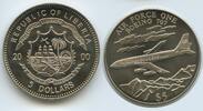 Liberia 5 Dollars G0492 - Air Force One Boeing 707 - History of Aviation -
