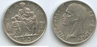 Italien Königreich 5 Lire Silber H0258 - RAR Vittorio Emanuele III. 1900-1946 Italy -