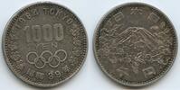 Japan 1000 Yen Silber M#2003 - Olympiade Tokyo Olympic Games -