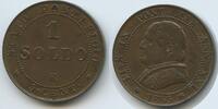 Vatikan Italien-Kirchenstaat 1 Soldo (5 Centesimi) G8940 - Papst Pius IX. 1846-1878 Papal States -