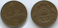 Lettland 1 Santims G11628 - Latvia Latvija -
