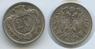 Österreich Kaiserreich 20 Heller G4058 - Franz Joseph I. 1848-1916 Austria -