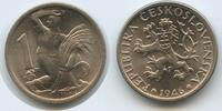 Tschechoslowakei 1 Koruna G0575 - Czechoslovakia Czechoslovak Republic -