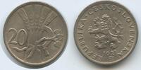 Tschechoslowakei 20 Haleru (20 Haléřů) G0565 - Czechoslovakia Czechoslovak Republic -