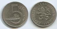 Tschechoslowakei 5 Korun G0540 - Czechoslovakia -
