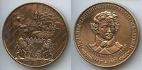 Deutschland Bundesrepublik Bayern Bronzemedaille PA433 - König Ludwig I. von Bayern - 150 Jahre Regierungsbezirk Niederbayern -