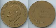 Deutschland Bundesrepublik Hessen Große Bronzemedaille GX762 - Carl Neubronner zum 70.Geburtstag - Neubronner KG -