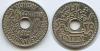 Tunesien Französisches Protektorat 25 Centimes G15998 - Muhammad al-Nasir Bey 1906-1922 Tunisia -