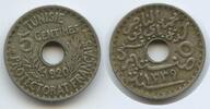 Tunesien Französisches Protektorat 5 Centimes G15999 - Muhammad al-Nasir Bey 1906-1922 Tunisia -