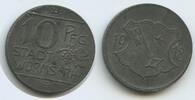 Deutsches Reich Rheinland 10 Pfennig Notgeld G7002 - Stadt Worms a. Rh. Kriegsgeld -