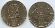 Polen 10 Zlotych G3861 - Atlantic turbot fish Poland Polskich -