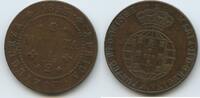 Angola Portugisisch ½ Macuta G1050 - RAR Maria II. 1834-1853 Portuguese Colony -