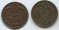 Österreich Kaiserreich 2 Heller G4020 - Franz Joseph I. 1848-1916 Austria -