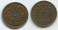 Österreich 2 Heller G4022 - Franz Joseph I. 1848-1916 Austria -