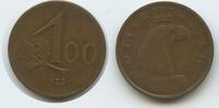 Österreich 100 Kronen (1 Groschen) G4204 - Adler 1.Republik 1918-1938 RAR -