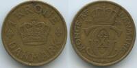 1 Krone 1924 HCN♥GJ Dänemark G15209 - RAR Christian X. 1912-1947 Denmark Sehr Schön