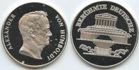 Deutschland Bundesrepublik Silbermedaille PA235 - Alexander von Humboldt - Berühmte Deutsche -