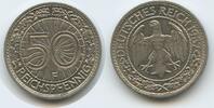 Deutsches Reich Weimar 50 Reichspfennig S0307 - Germany Weimar Republic -