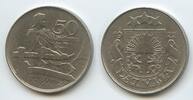 Lettland 50 Santimu G11655 - Segelboot Latvia Latvija -