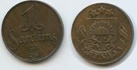 Lettland 1 Santims G11657 - Latvia Latvija -