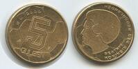 Niederlande 5 Gulden G13505 - European Football Championship Fussball EM Beatrix Netherlands -