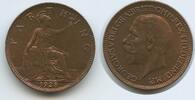 Großbritannien One Farthing G2198 - King George IV. 1910-1936 Great Britain -