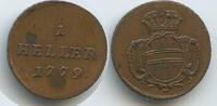 RDR Österreich 1 Heller G14745 - Maria Theresia 1740-1780 -