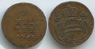 RDR Österreich 1 Heller G14747 - Maria Theresia 1740-1780 -
