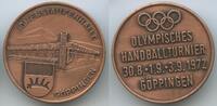 Deutschland Göppingen Hohenstaufenhalle Medaille GX938 - Olympisches Handballturnier -