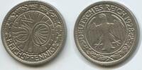 Deutsches Reich Weimar 50 Reichspfennig S0308 - Germany Weimar Republic -
