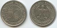 Deutsches Reich Weimar 50 Reichspfennig S0313 - Germany Weimar Republic -