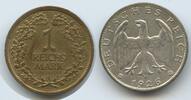Deutsches Reich Weimar 1 Reichsmark Silber S0490 - Germany Weimar -
