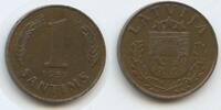 Lettland 1 Santims M#7077 - Latvia Latvija -