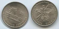 Kuba Intur 25 Centavos M#5119 - Cuba Blume (kleine Zahl 25) -