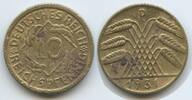 Deutsches Reich Weimar 10 Reichspfennig S0390 - Germany Weimar Republic -